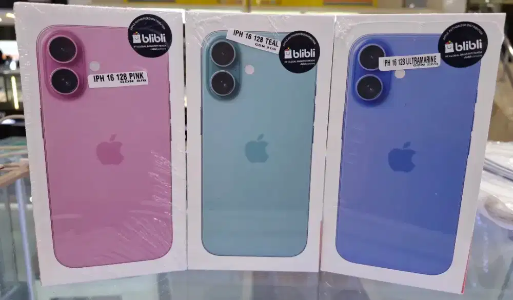 Iphone 16 128Gb Resmi Kredit Free 1x cicilan di BEC
