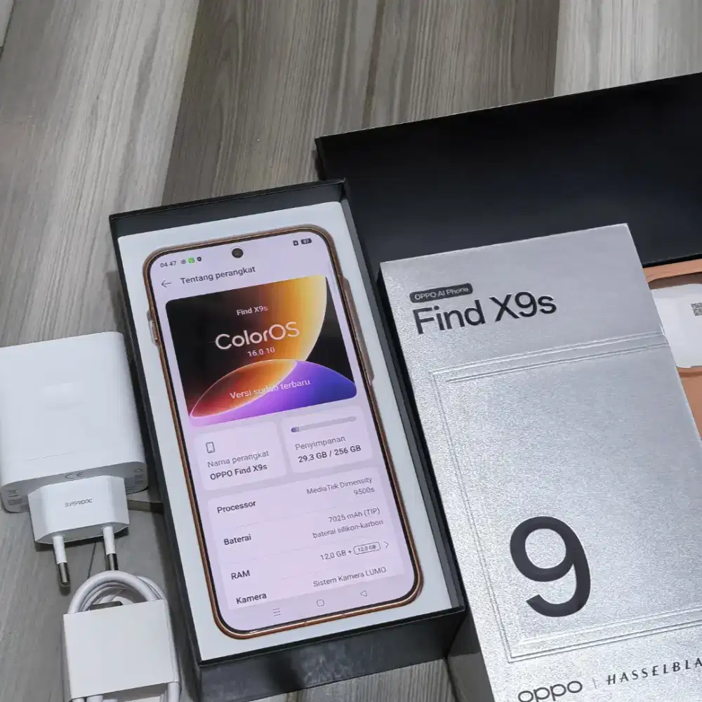 BACA DESKRIPSI || Oppo Find X9s 12/256gb Baru 2 Minggu pakai LIKE NEW