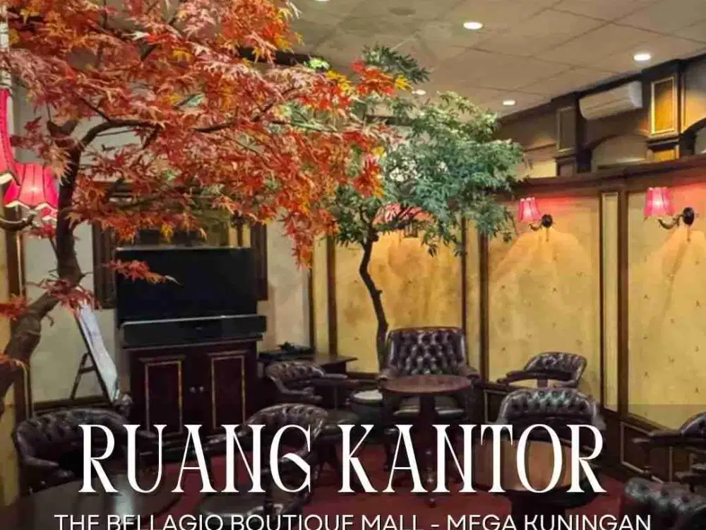 DIJUAL/DISEWA CEPAT !! RUANG KANTOR PRESTISIUS LANGSUNG PAKAI di Bellagio Boutique Mall - Mega Kuningan - Jakarta Selatan