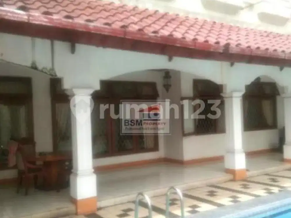 BU Rumah Asri ada Kolam Renang di Cilandak Barat, Jaksel