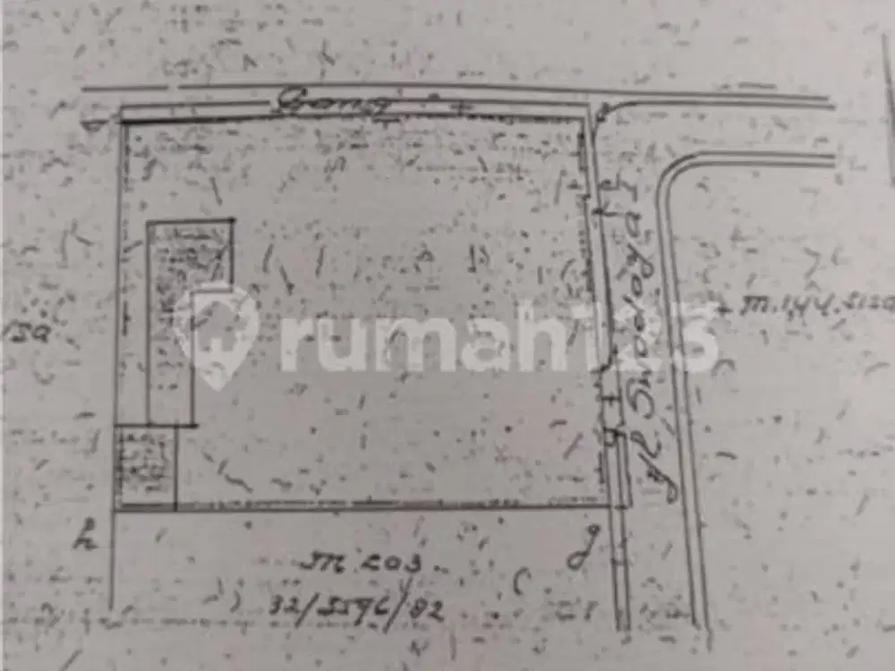 Tanah Komersial Pinggir Jalan Utama di Pasar Minggu
