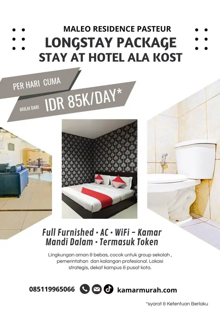 KOSTEL MALEO PASTEUR BANDUNG