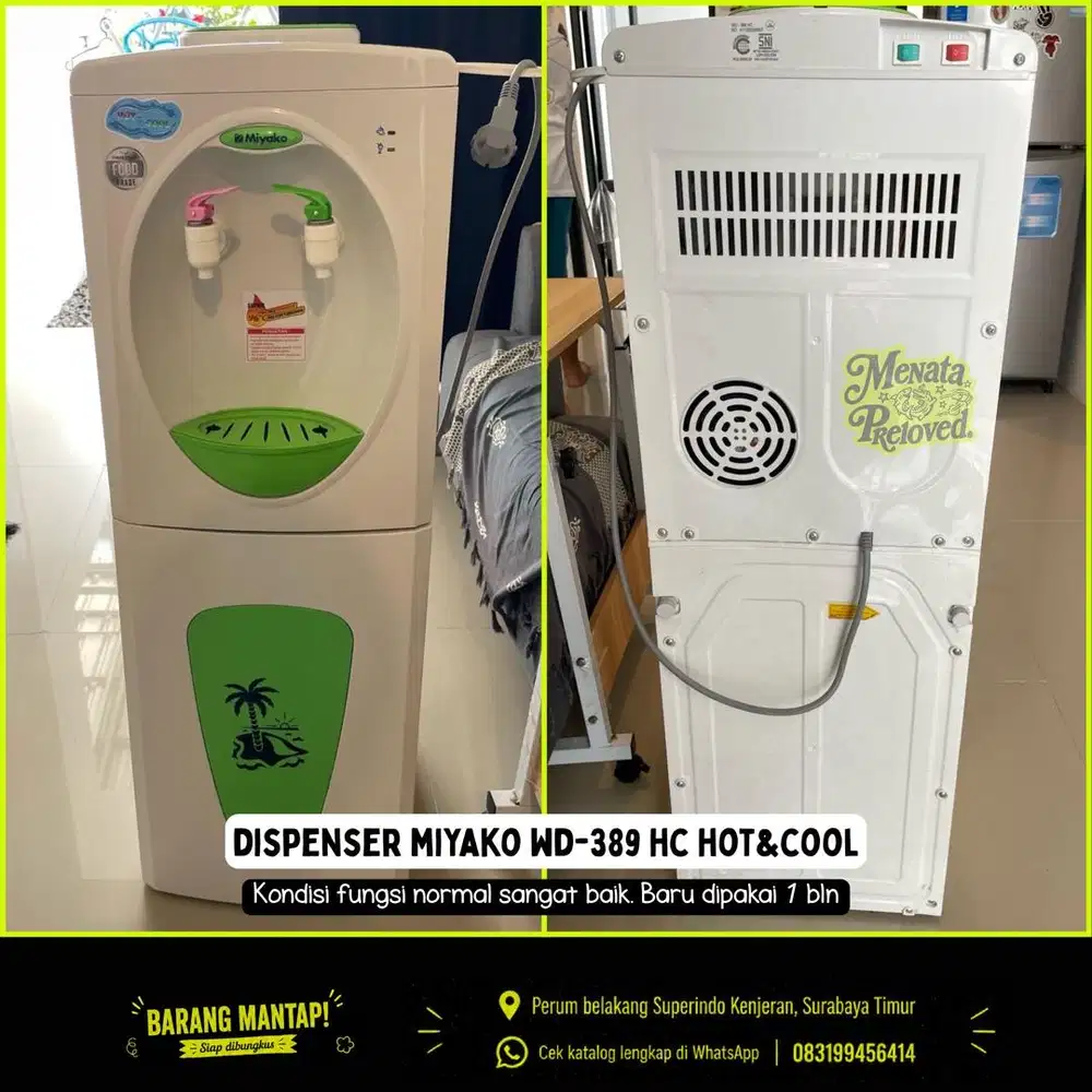 Dispenser Miyako WD-389 HC Hot & Cool