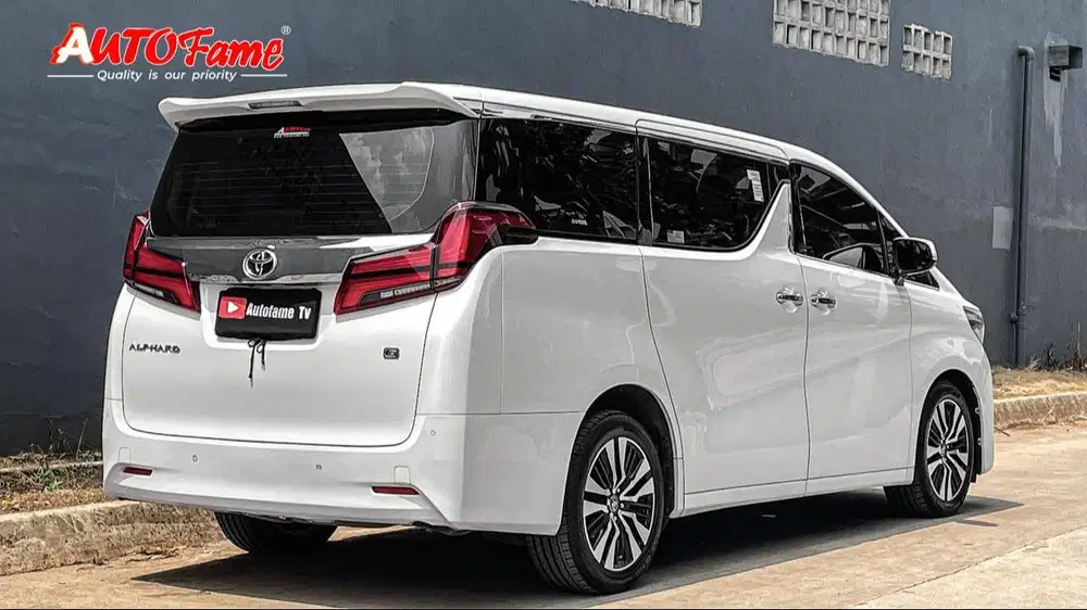 Toyota New Alphard Facelift G ATPM NIK 2020 (TSS) White On Beige