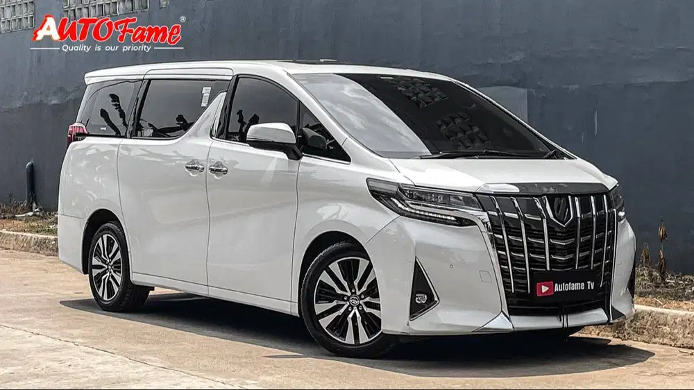 Toyota New Alphard Facelift G ATPM NIK 2020 (TSS) White On Beige