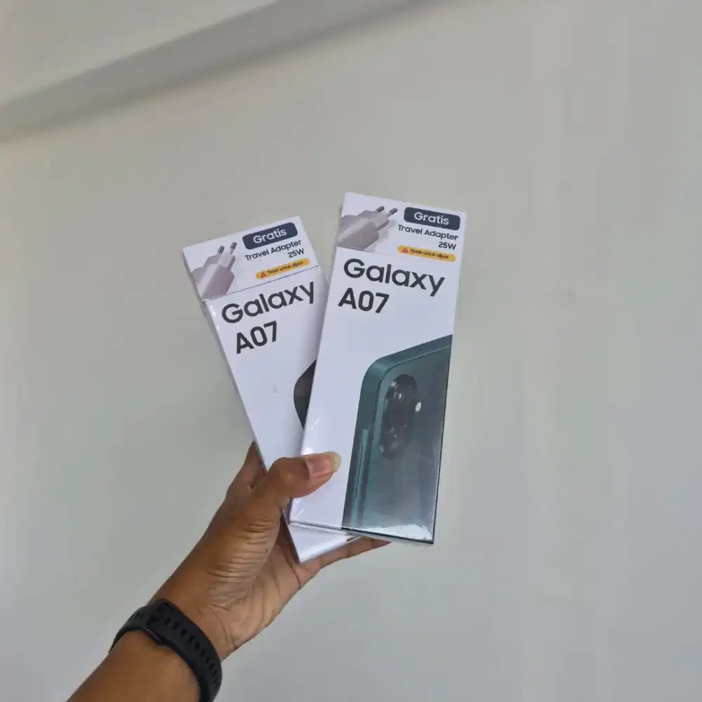 Promo samsung A07 diskon langsung hingga 400 ribu, cod gratis ongkir