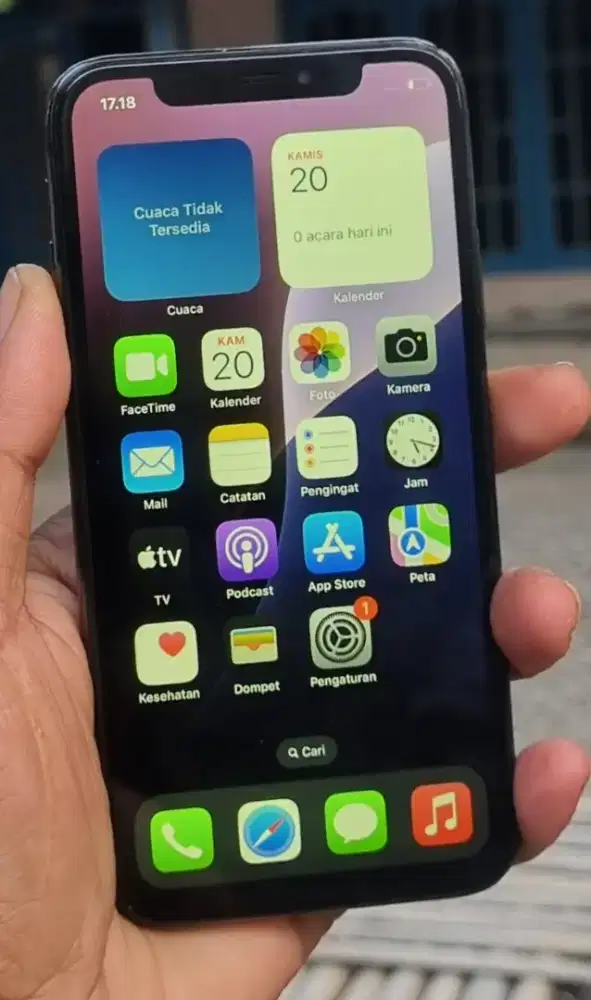 Iphone xs 64gb unit kabel data