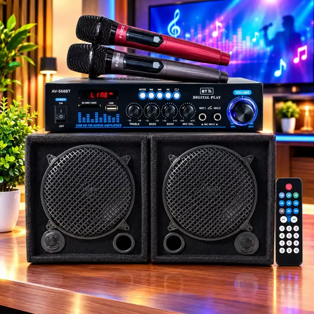 Sound system karaoke 12 in wireless