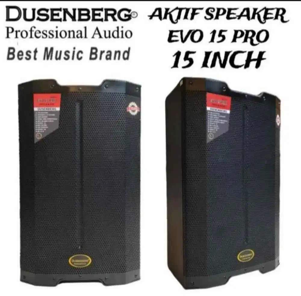 Speaker aktif 15 inch outdoor dusenberg evo 15pro bl