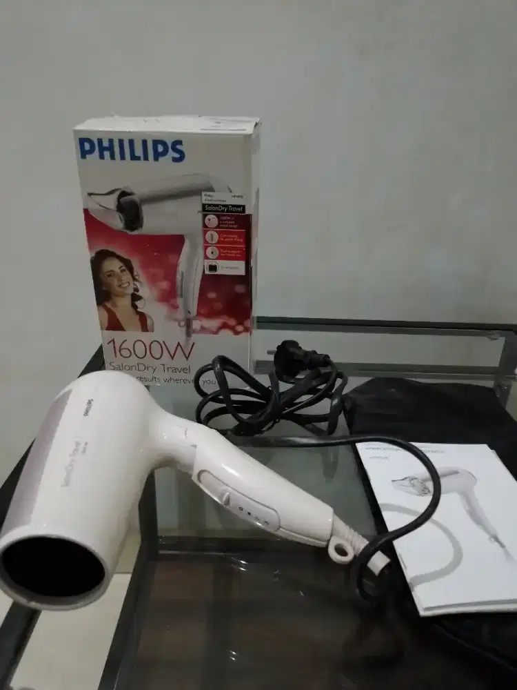 TRAVEL HAIRDRYER MERK PHILIPS