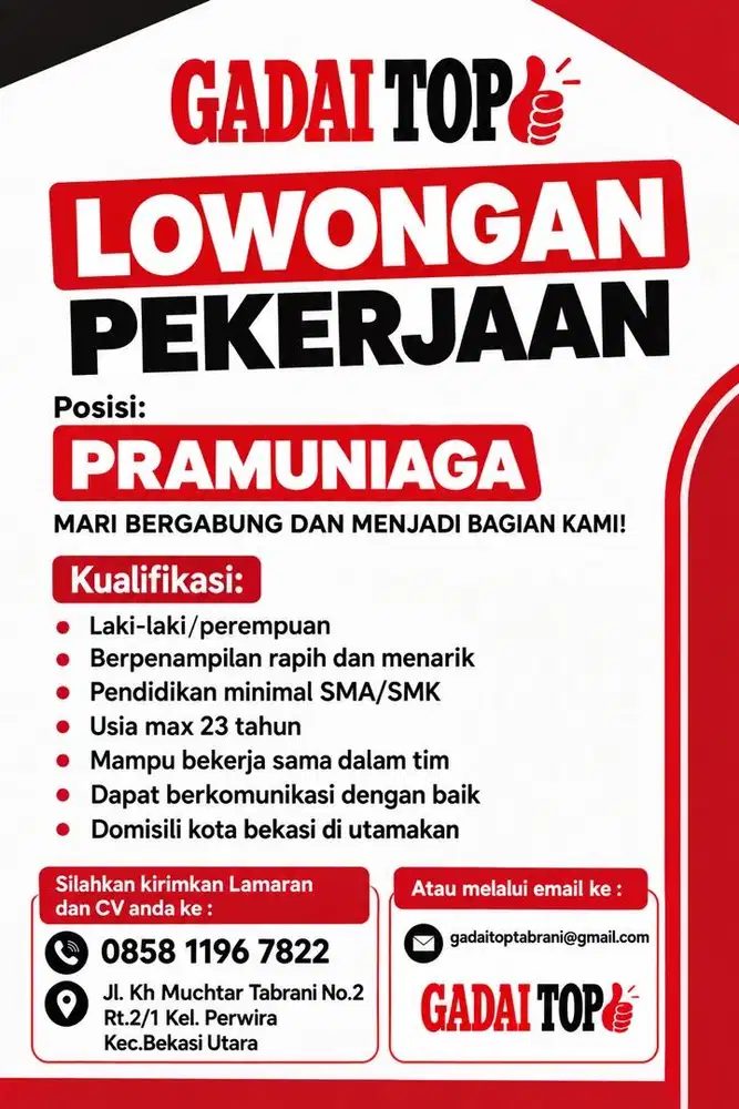 Lowongan Pekerjaan