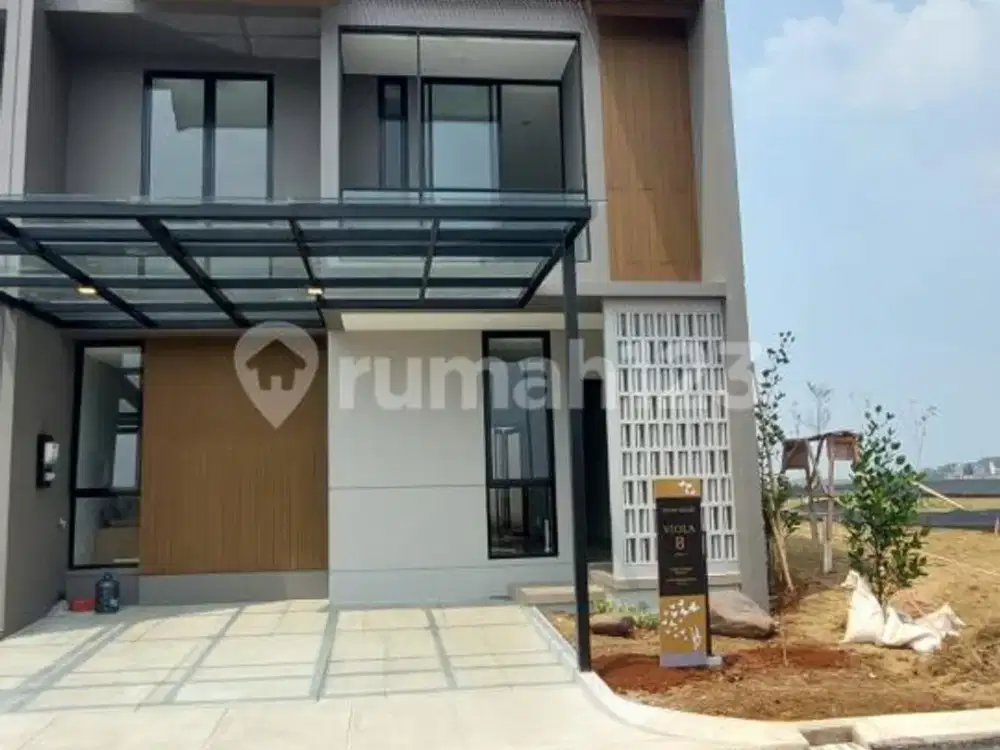 Rumah Elegan 2 Lantai Type Viola Premium Attic Modern Living di Kawasan Mandiri Terbaru Summarecon Crown Gading