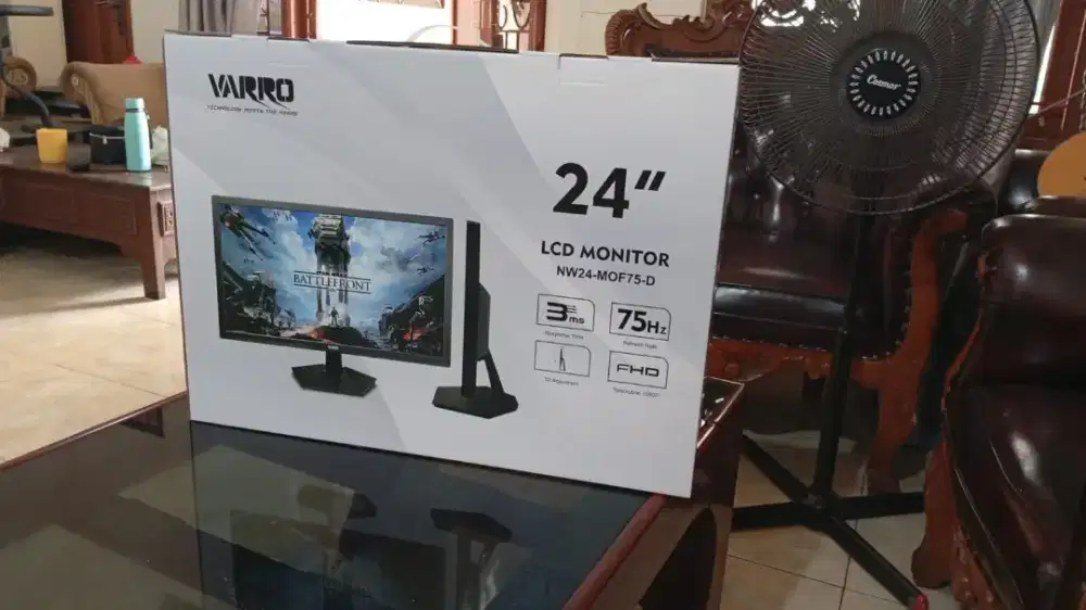 Monitor gaming 24 inch merk varro