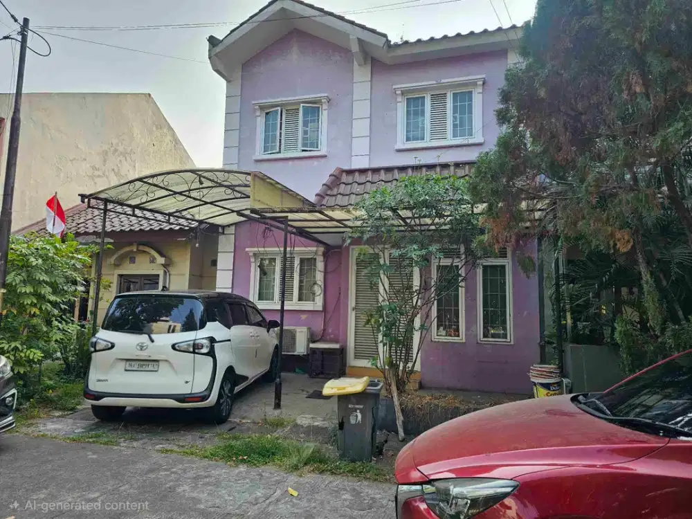 Jual cepat rumah 2 lantai di Jatinegara Indah Jakarta Timur.