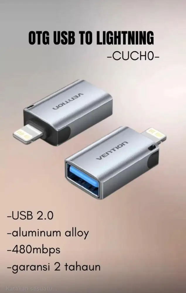 otg vention usb to lightning