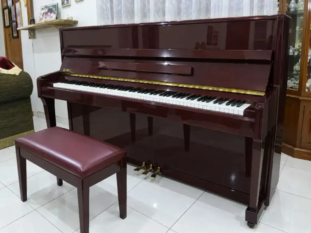 Piano Akustik Upright Ritmuller UP110R Mahogany Gloss