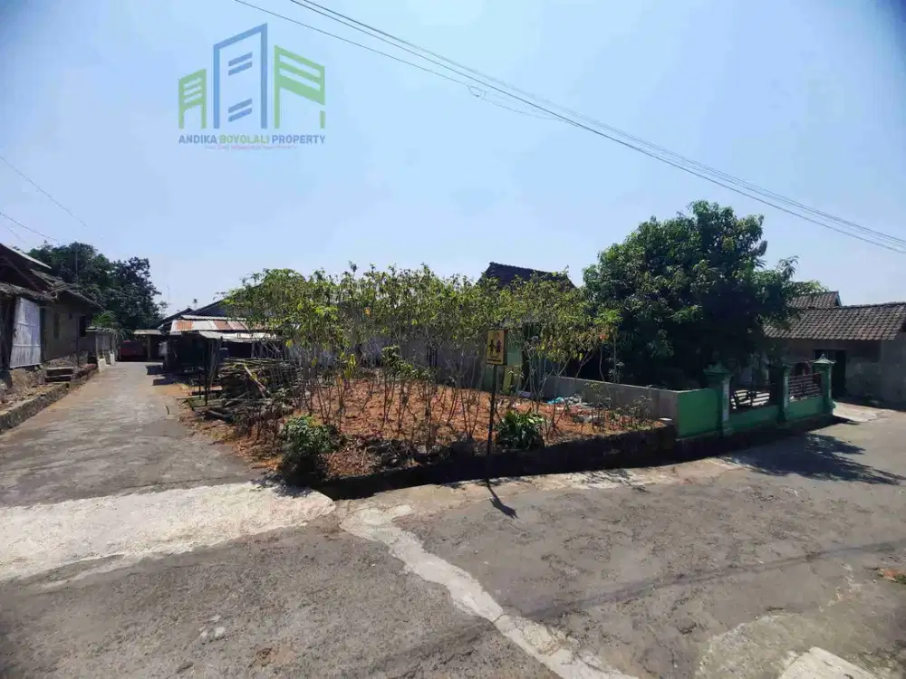 dijual tanah pekarangan dekat polsek mojosongo boyolali