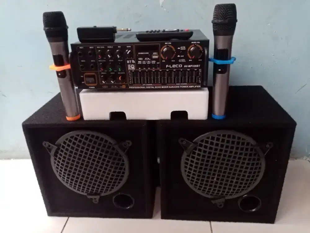 Paket sound karaoke 8 in wireless