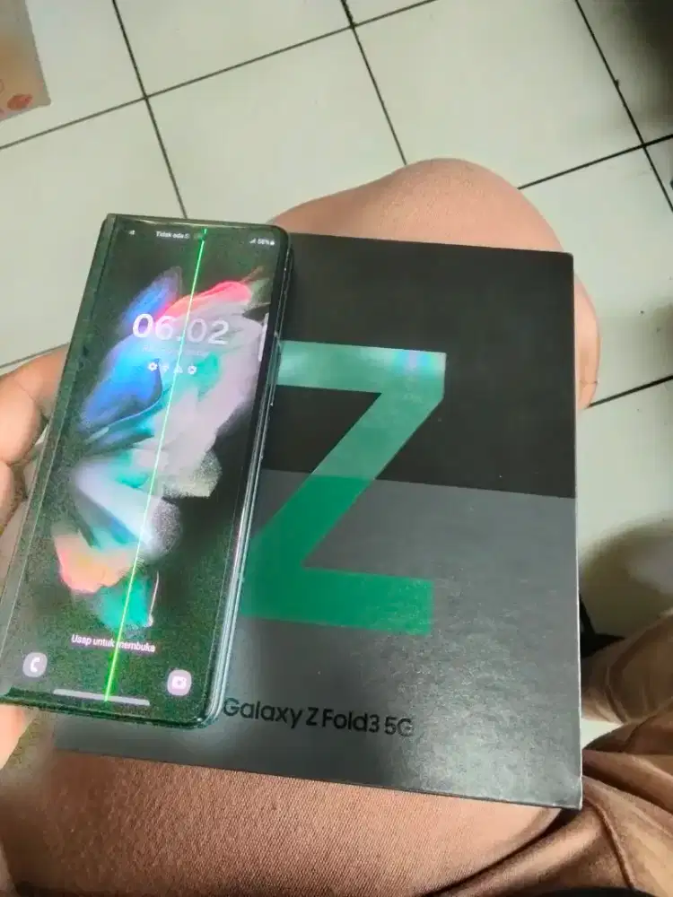Samsung galaxy Z Fold 3 5G 12/256 unit dan dus