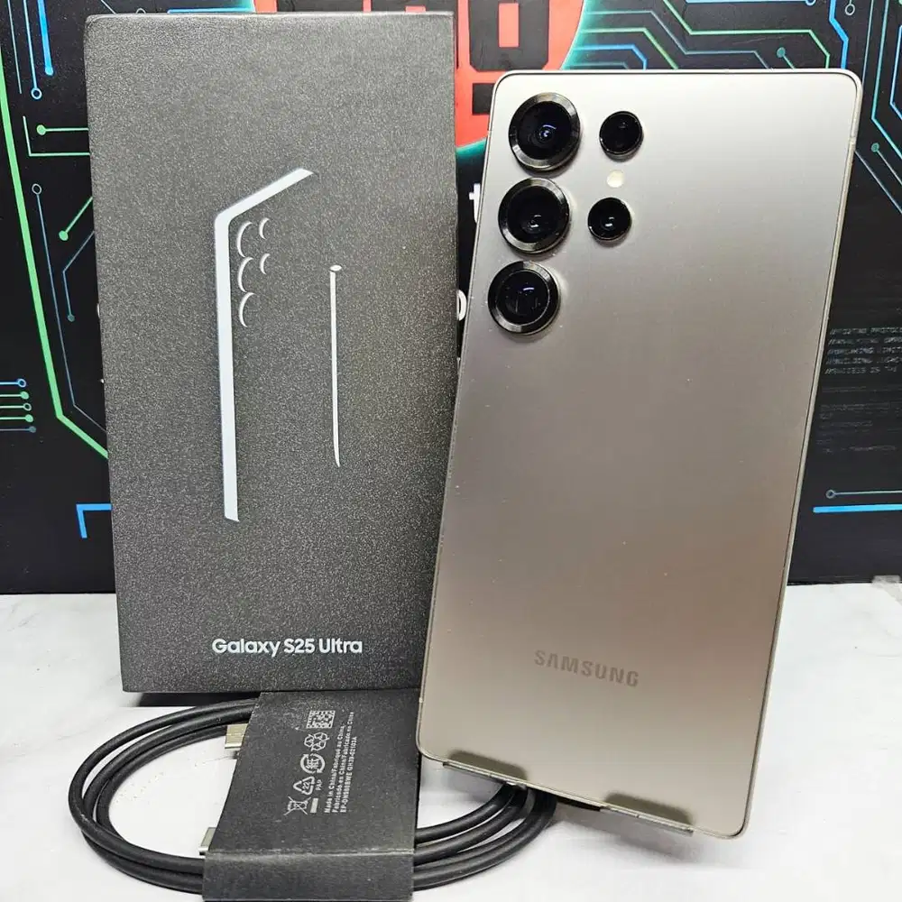 Samsung Galaxy S25 Ultra 12/512GB Grey Fullset SEIN Resmi Like New