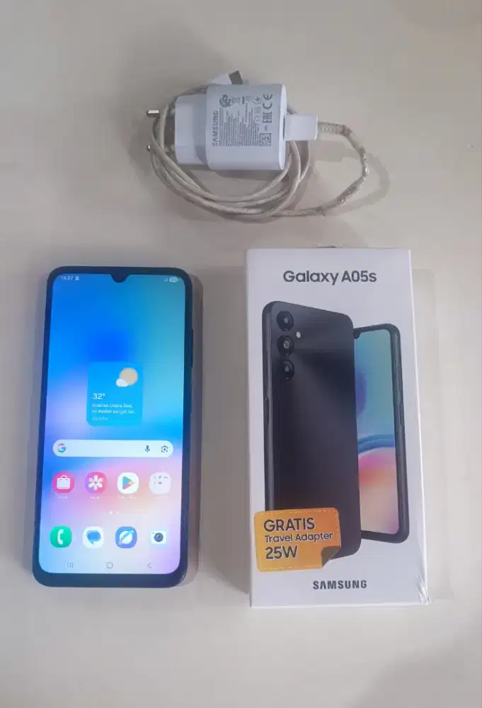 Samsung a05s 6/128 fullset ori