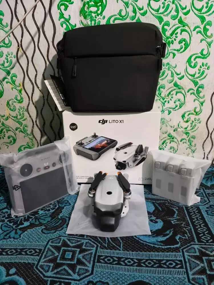 DJI LITO X1 RC2 FMC FLY MORE COMBO NEW BELOM AKTIVASI BNOB