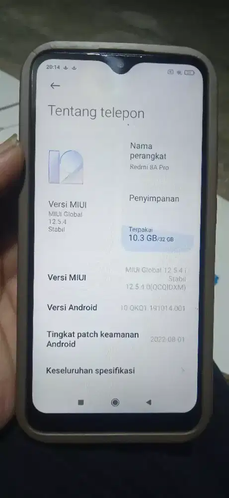 Redmi 8a pro 3/32gb