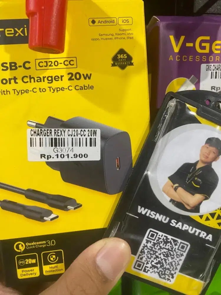 CHARGER REXY CJ20-CC 20W|ATLANTIS DAHSYAT