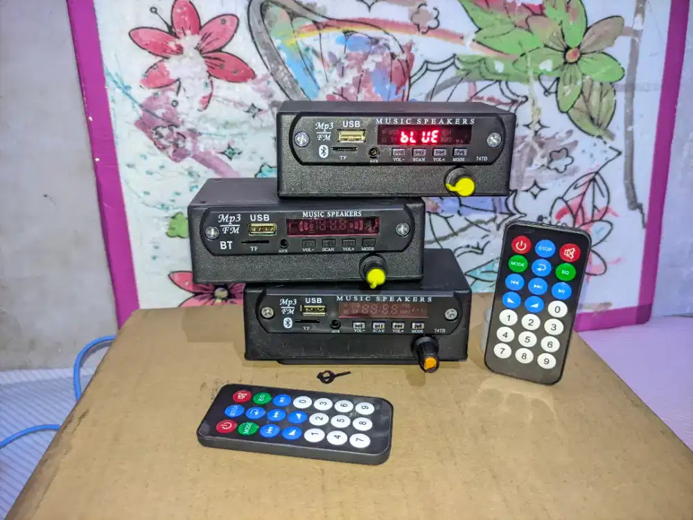 Ampli power sudah bluetooth