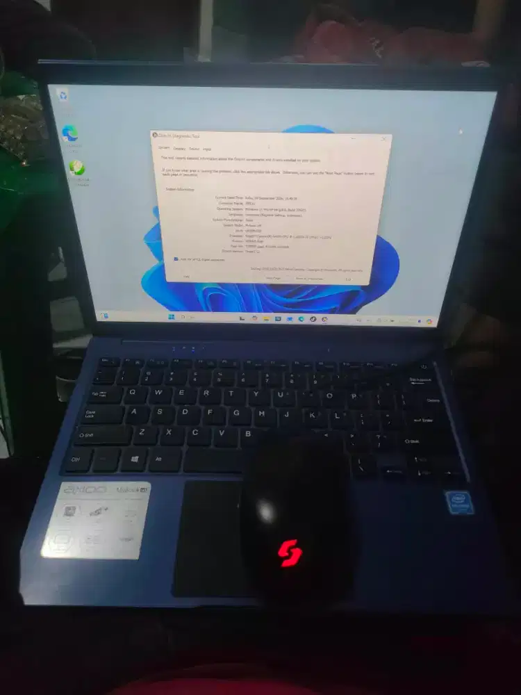 laptop axio normal layak pake minus dikit