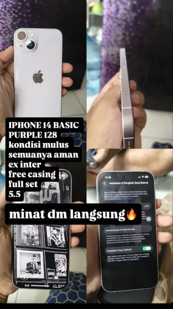 iPhone 14 basic purple
