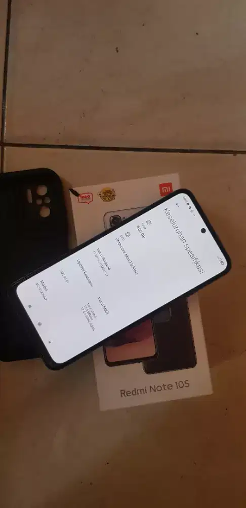 Redmi not 10S ram 6/64 GB layak pake