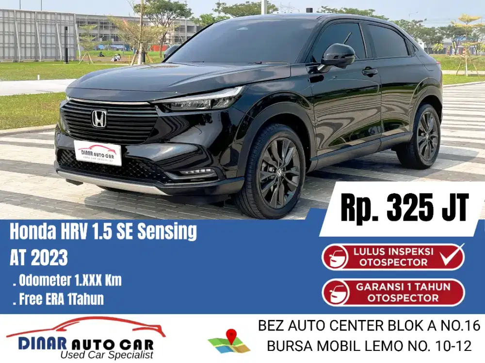 (1Rb) HRV HR V E Plus SE Sepecial Edition 2023 New Full Ori*Dinar Auto