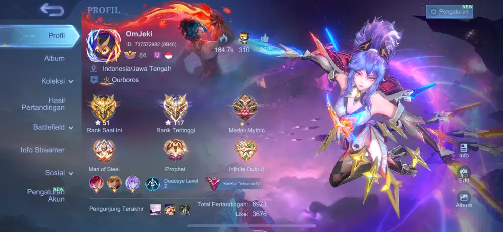Fany legend hanya untuk orang jago