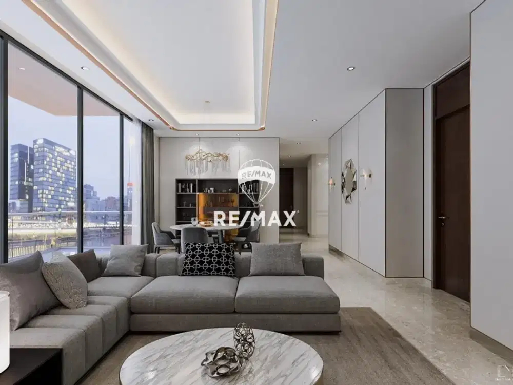 DIJUAL/DISEWAKAN APARTEMEN ANANDAMAYA ONE 3 BR SUDIRMAN JAKARTA PUSAT