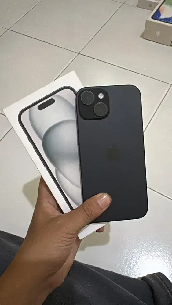 Iphone 15 ibox 128 GB Bh100% baru pakai 2 minggu