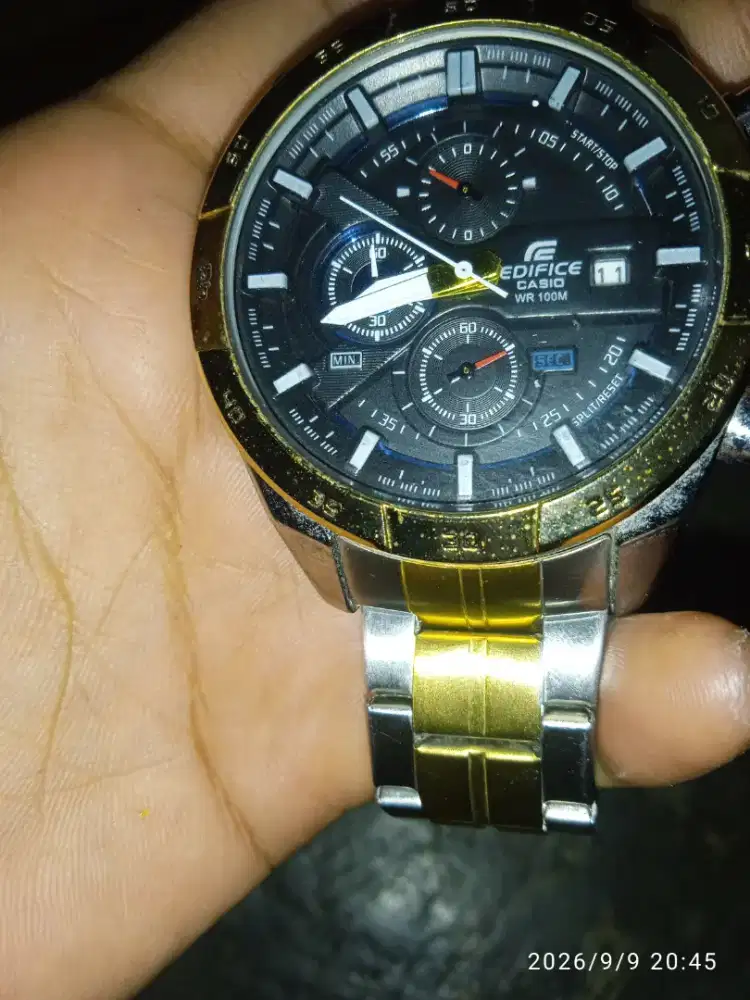 Jual jam tangan EDIFICE CASIO WR 100M