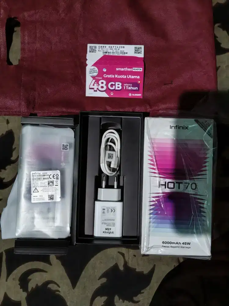 Jual Infinix Hot 70 Fullset