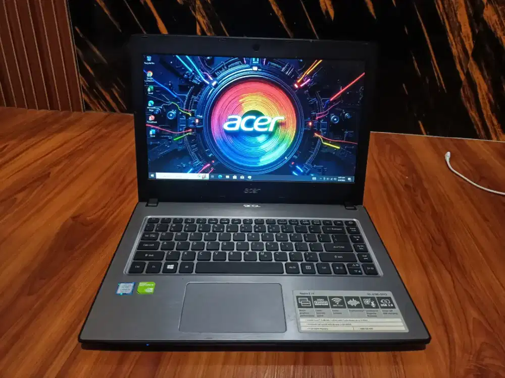 Acer Aspire E5 Gaming Design Editing Core i5 Gen 8 Nvidia GDDR5