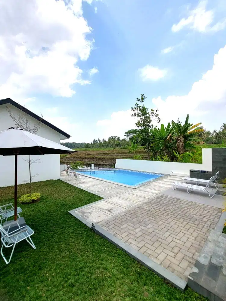 Hidden Gem Villa View Persawahan di Nanggulan