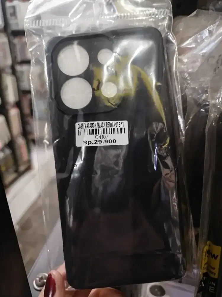 CASE MACARON BLACK REDMI NOTE 13