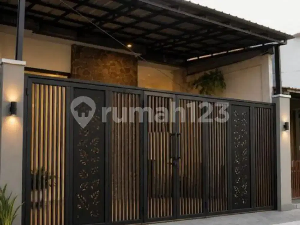 Rumah Konsep Modern Siap Huni Regensi Melati Mas