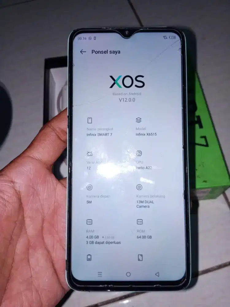 Hp Infinix Smart 7 4/64GB