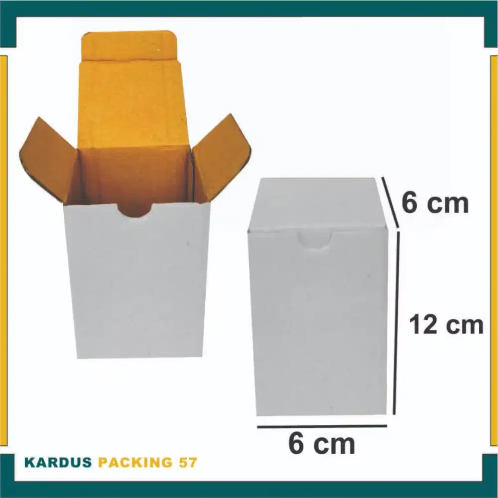 Box 6x6x12cm 100 pcs