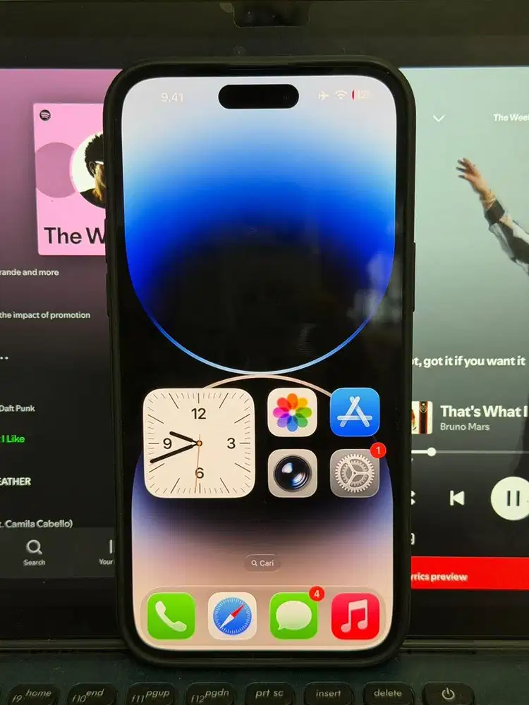 Iphone 14 promax 256 gb silver ex inter