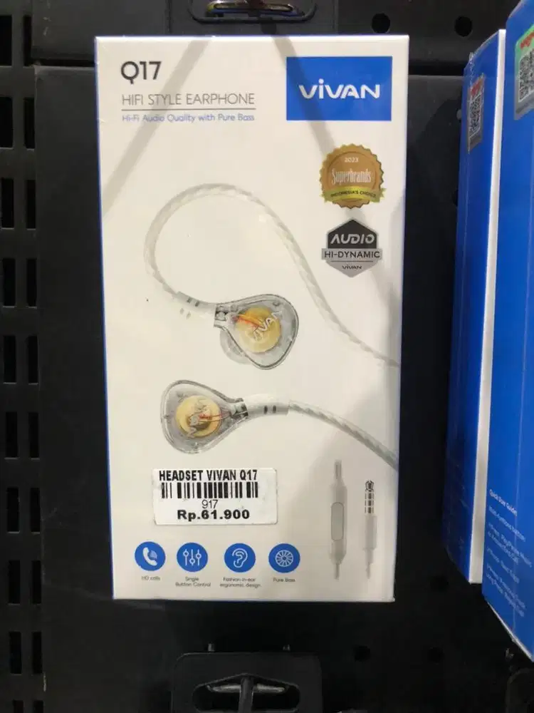 HEADSET VIVAN Q17 | ATLANTIS DAHSYAT