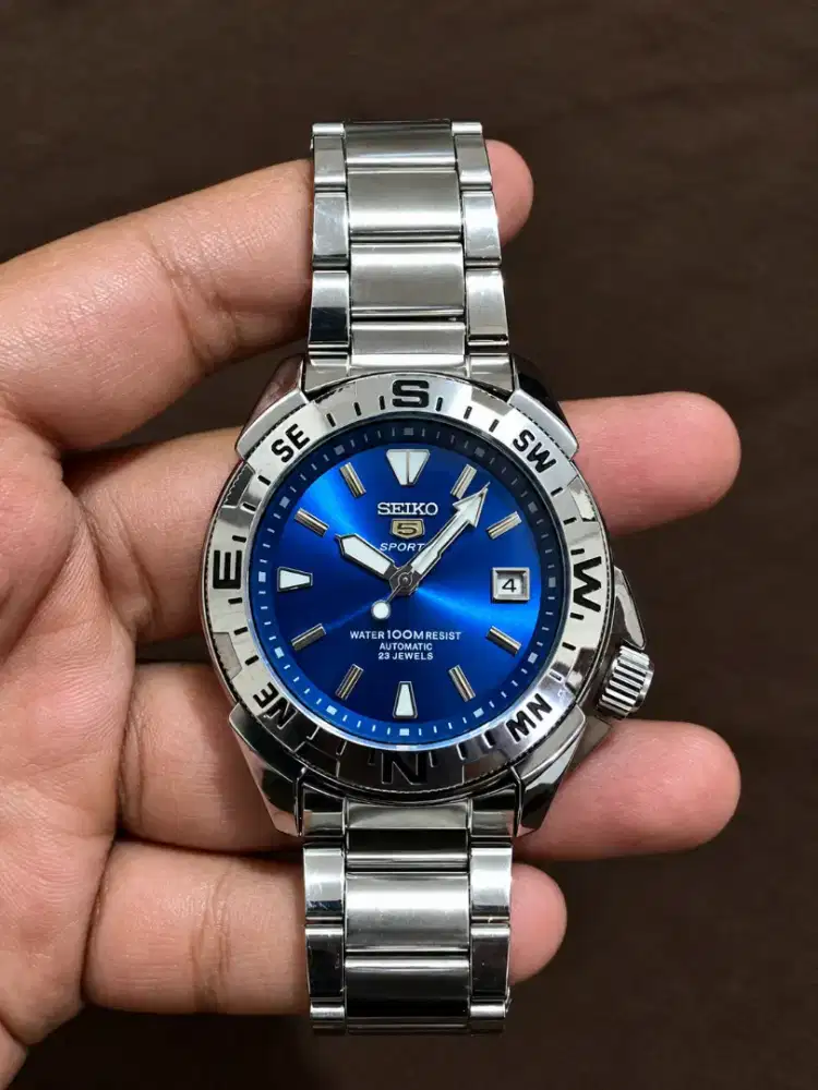 SEIKO 5 SPORTS AUTOMATIC BLUE DIAL – FULLSET BOX