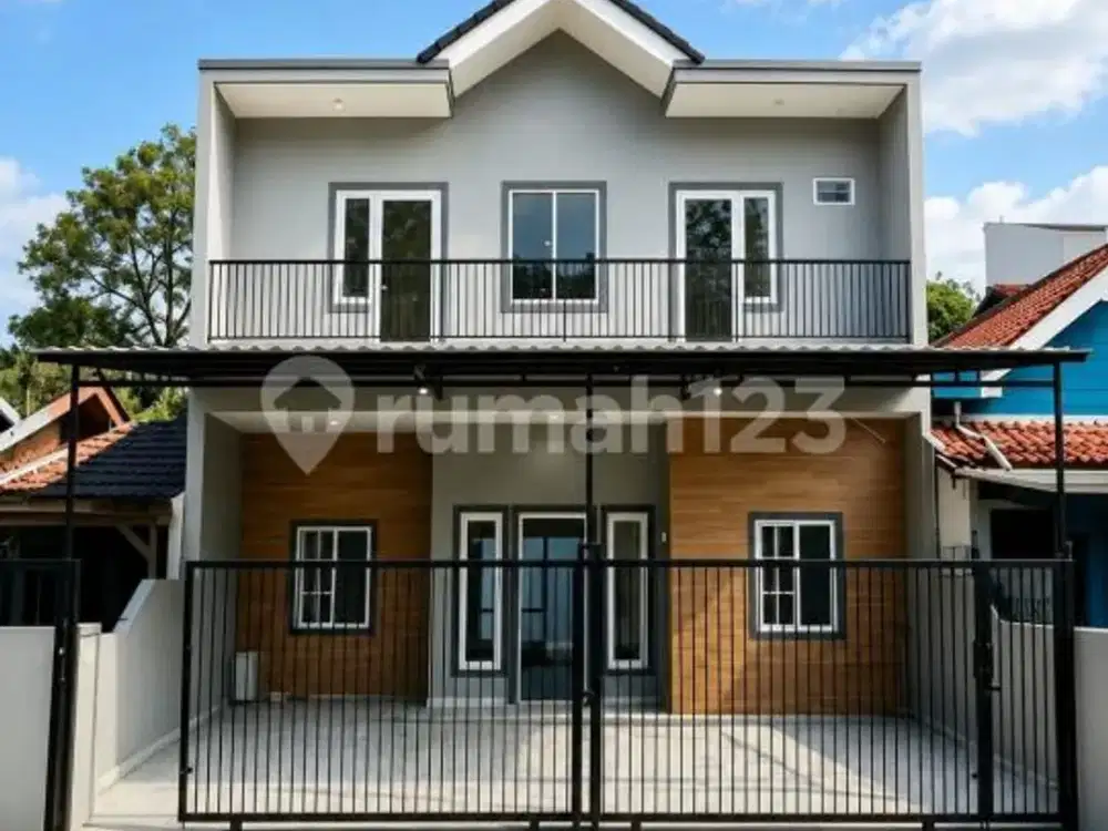 Rumah Modern Minimalist Griya Loka BSD, Sudah Renovasi