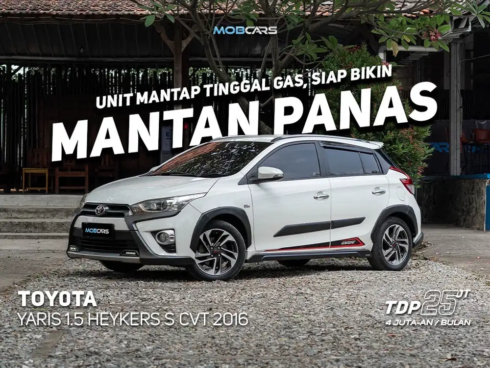 FREE SMART TV 32 INCH  YARIS HERKERS 1.5 S CVT 2016 PUTIH
