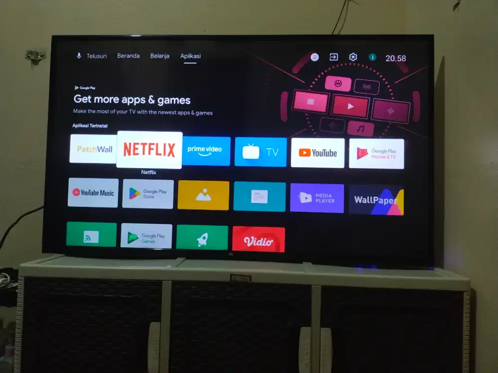 TV 43 inc, android xiaomi l43m5-an